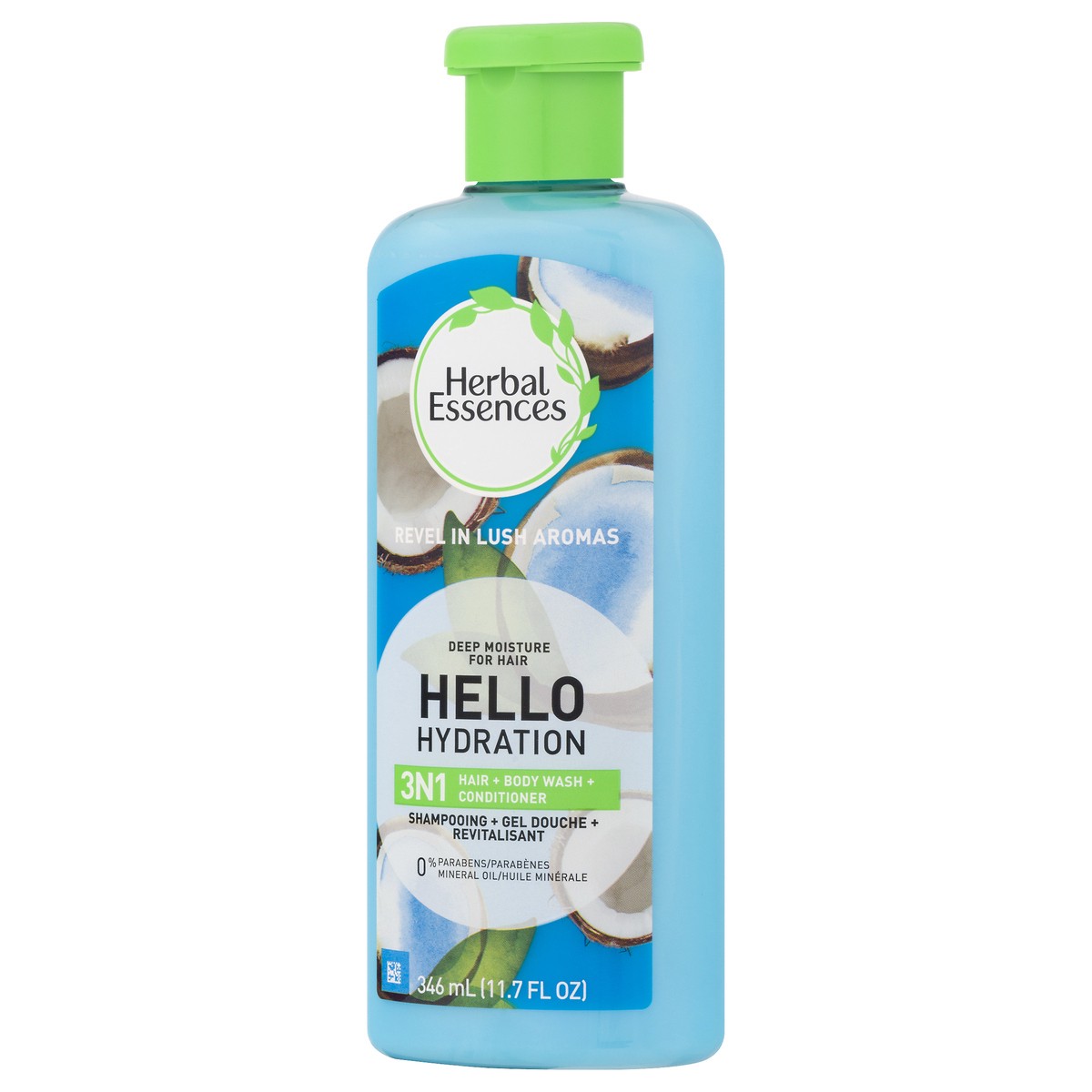 slide 2 of 9, Herbal Essences Hello Hydration 2IN1 Shampoo Conditioner, Moisture for Hair 11.7 fl oz, 11.7 fl oz