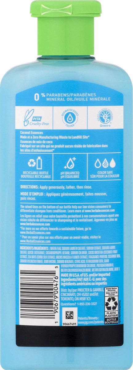 slide 9 of 9, Herbal Essences Hello Hydration 2IN1 Shampoo Conditioner, Moisture for Hair 11.7 fl oz, 11.7 fl oz