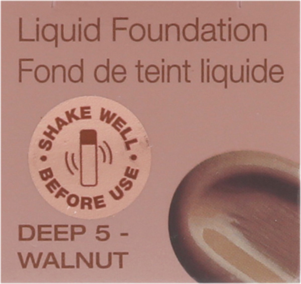 slide 4 of 9, Mineral Fusion Deep 5 - Walnut Full Coverage Liquid Foundation 1.0 fl oz, 1 ct