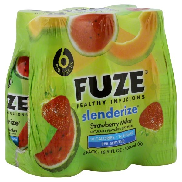 slide 1 of 1, Fuze Straw Melon, 96 oz