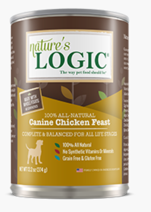 slide 1 of 1, Nature's Logic Canine Chicken Feast, 13.2 oz