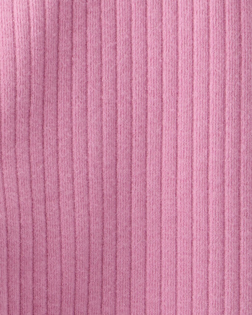 slide 2 of 3, Carter's Baby Girl Cotton Ribbed Stretch Leggings - Purple Purple 12M, 1 ct