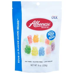 Albanese Sour Gummi Bear Variety - 9 oz