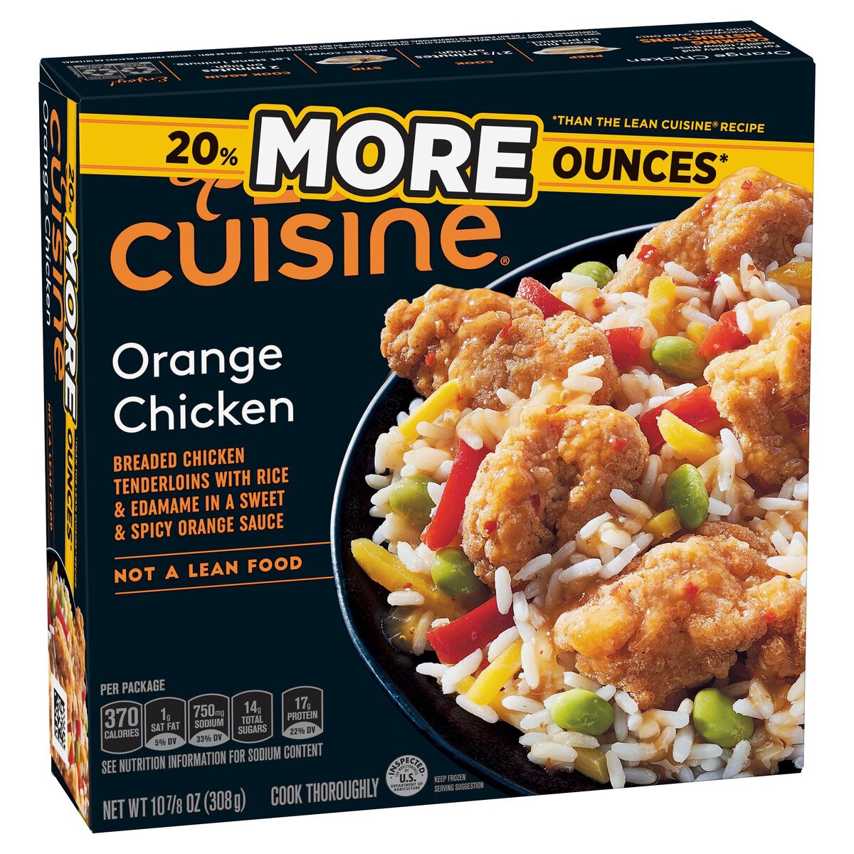 slide 2 of 8, Life Cuisine Lean Cuisine Frozen Meal Orange Chicken, Balance Bowls Microwave Meal, Frozen Orange Chicken Dinner, Frozen Dinner for One, 10.88 oz