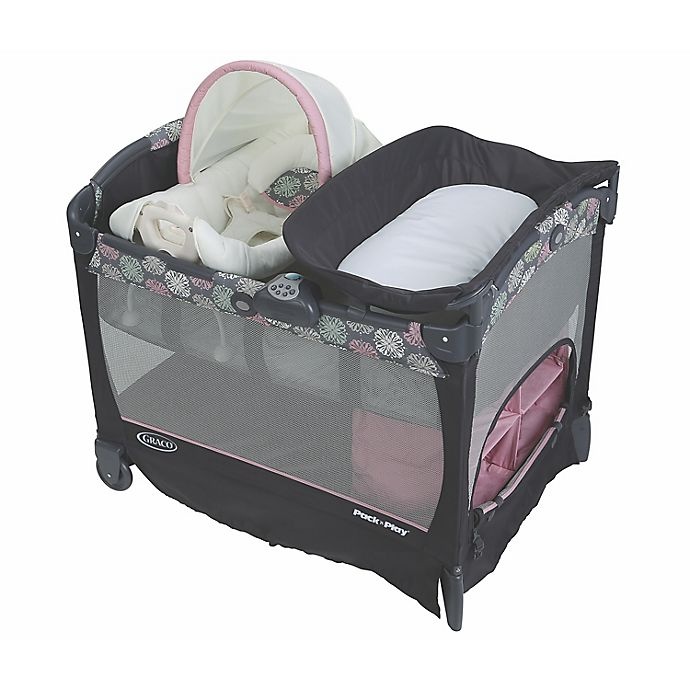 slide 1 of 5, GracoPack'n Play Playard with Cuddle Cove Removable Seat - Addison, 1 ct