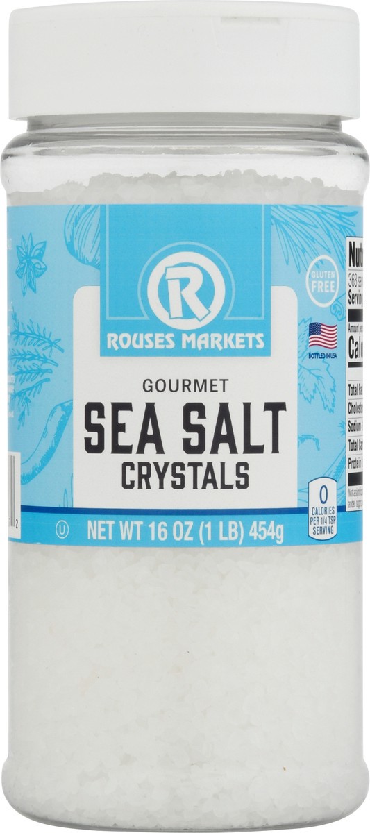 slide 11 of 13, Rouses Markets Rouse Sea Salt Crystals, 16 oz