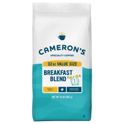 Cameron's Coffee Breakfast Blend Light Roast Whole Bean Coffee - 32 oz