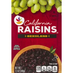 Giant California Seedless Raisins