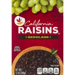 Giant California Seedless Raisins
