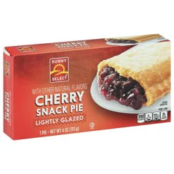 Sunny Select Lightly Glazed Cherry Snack Pie