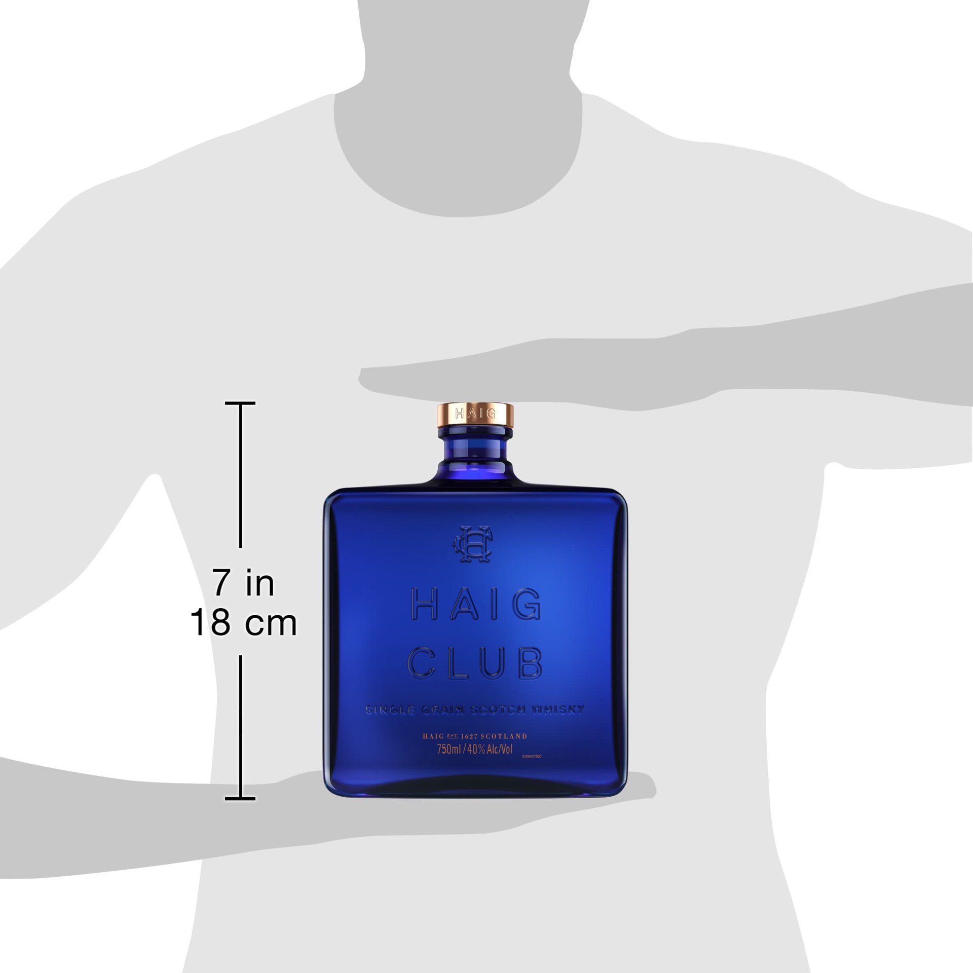 slide 2 of 5, Haig Club Single Grain Scotch Whisky, 750 mL, 750 ml