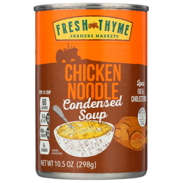 slide 1 of 1, Fresh Thyme Chicken Noodle Soup, 1 ct