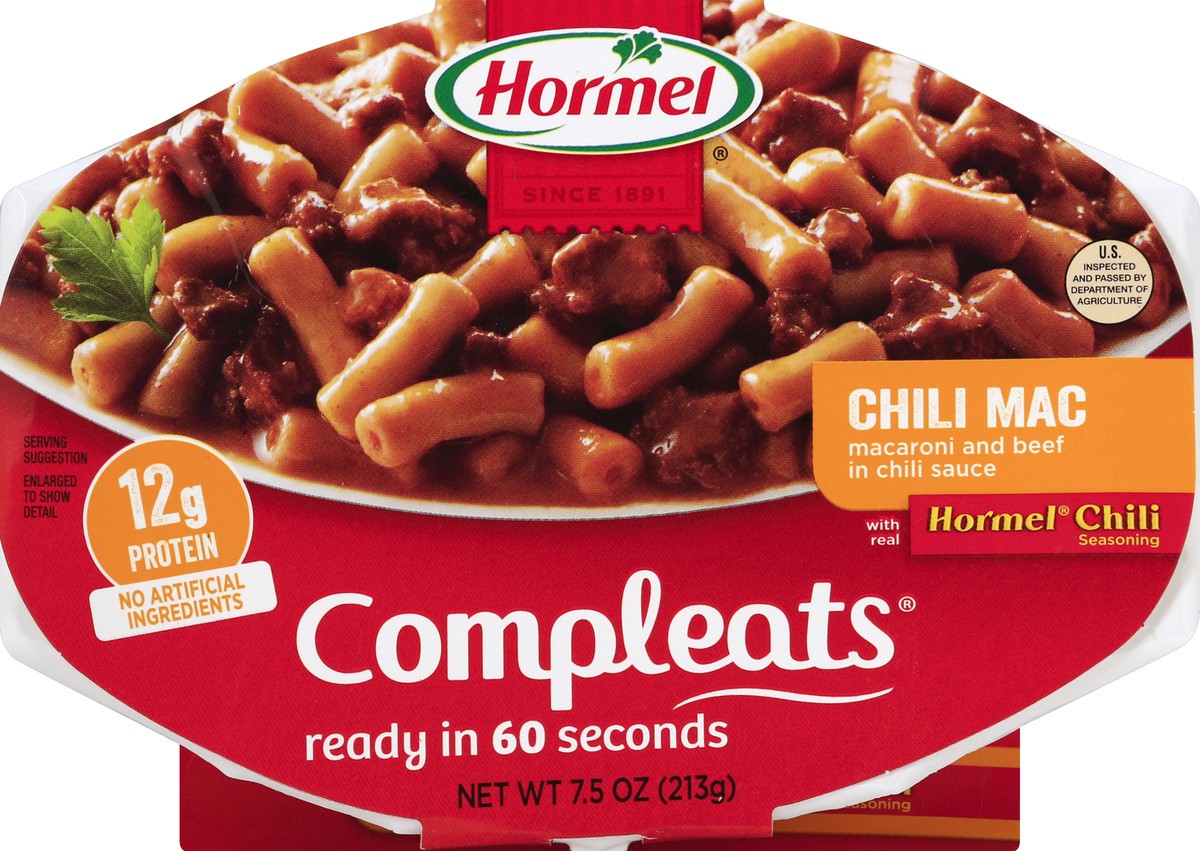 slide 1 of 6, Hormel Chili Mac 7.5 oz, 7.5 oz