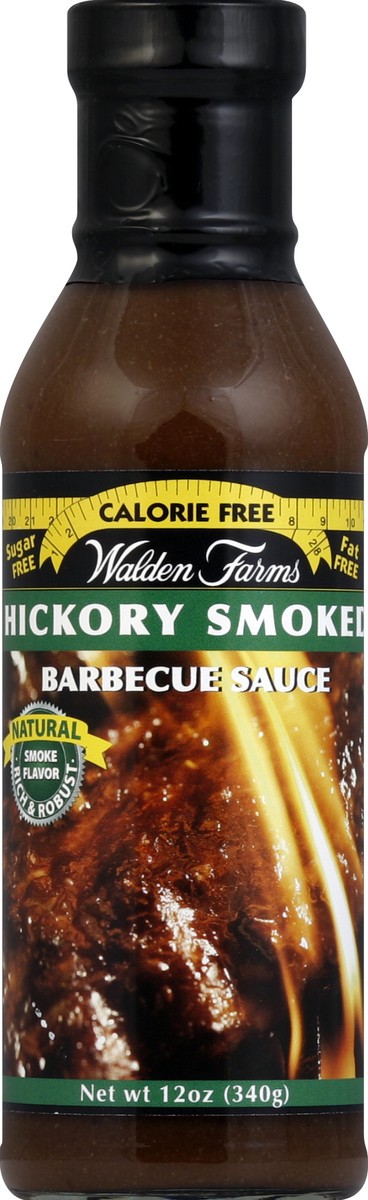 slide 2 of 2, Walden Farms Hickory Smoked Barbeque Sauce, 12 fl oz