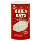 slide 1 of 1, ShopRite Quickie Oats, 42 oz