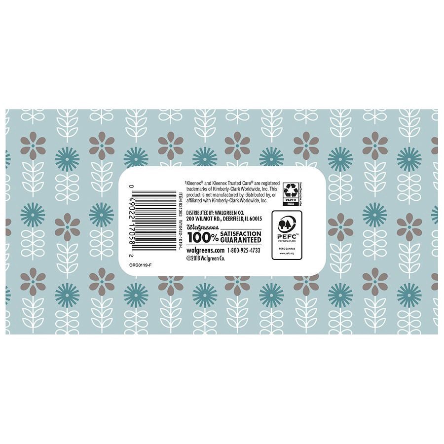 slide 2 of 3, Complete Home Facial Tissue Flat Box, Assorted Styles, 145sh