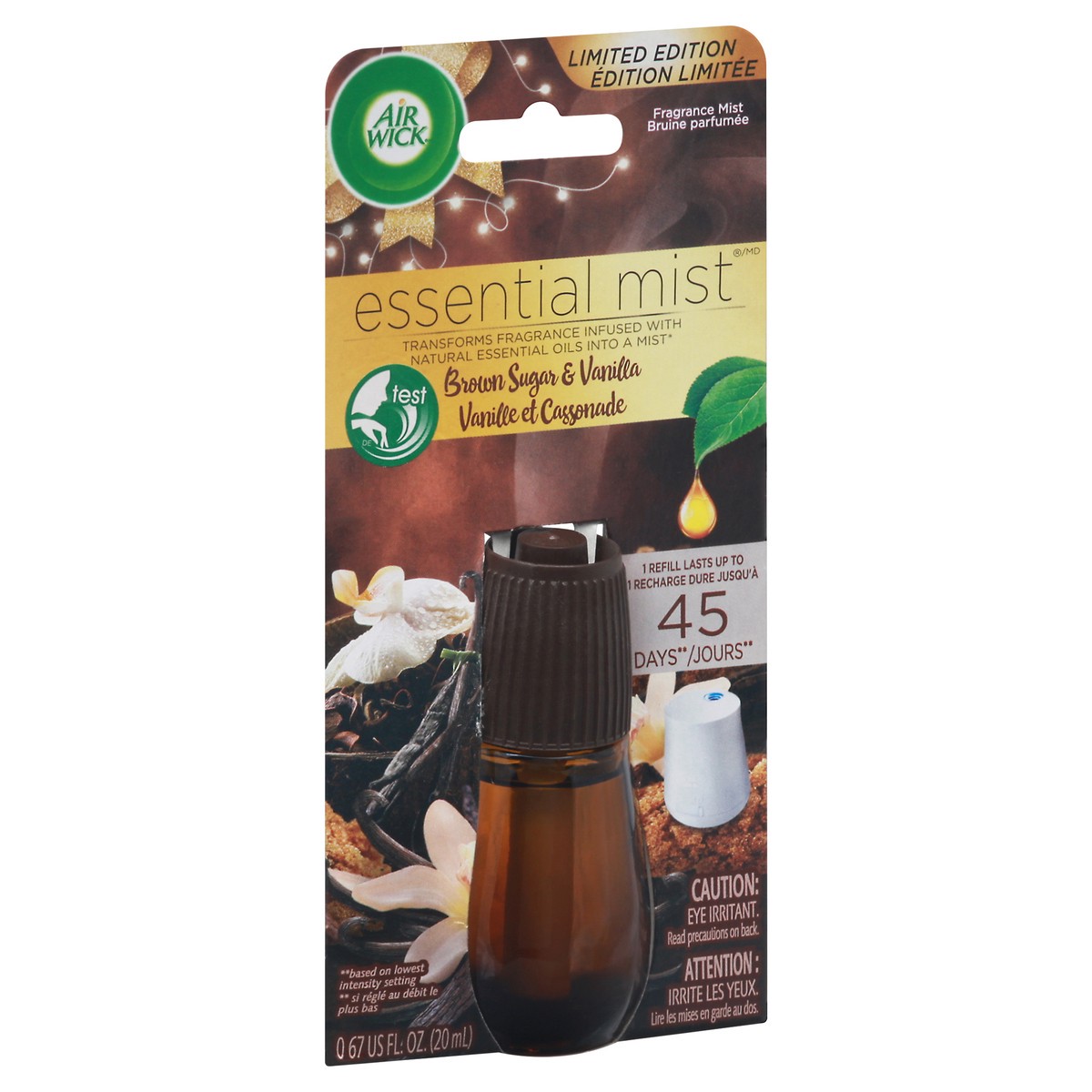 slide 7 of 13, Air Wick Essential Mist Brown Sugar & Vanilla Fragrance Mist 0.67 fl oz, 0.67 fl oz