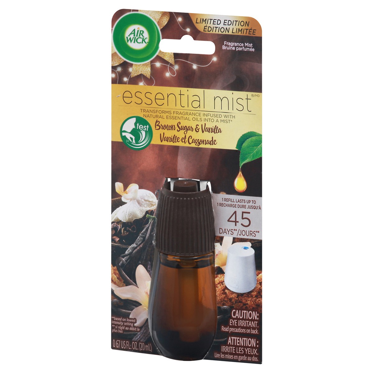slide 8 of 13, Air Wick Essential Mist Brown Sugar & Vanilla Fragrance Mist 0.67 fl oz, 0.67 fl oz