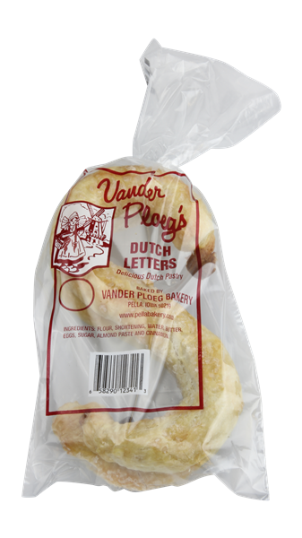 slide 1 of 1, Vander Ploeg Bakery Dutch Letter, 1 ct