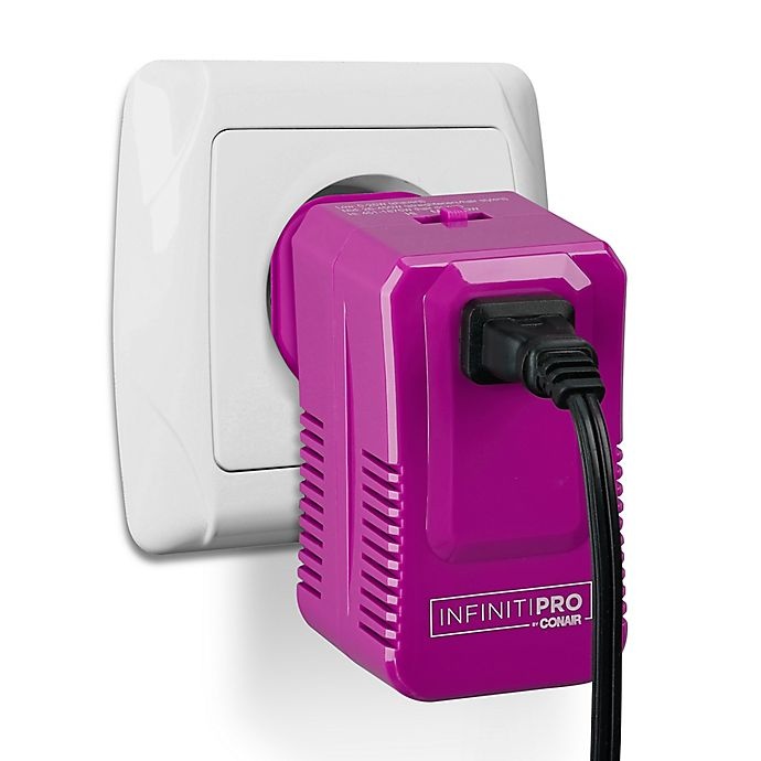 slide 4 of 8, Infiniti Pro by Conair Travel Adapter Kit - Pink, 5 ct