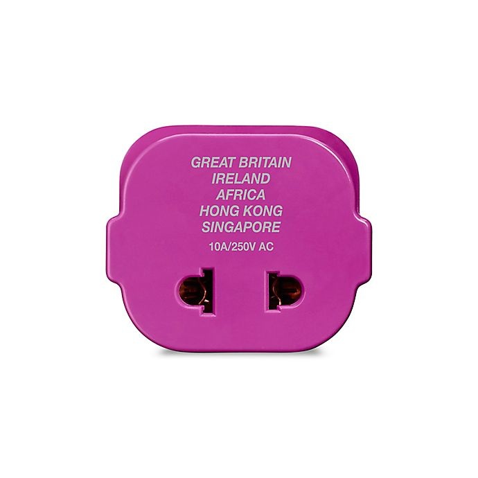 slide 7 of 8, Infiniti Pro by Conair Travel Adapter Kit - Pink, 5 ct