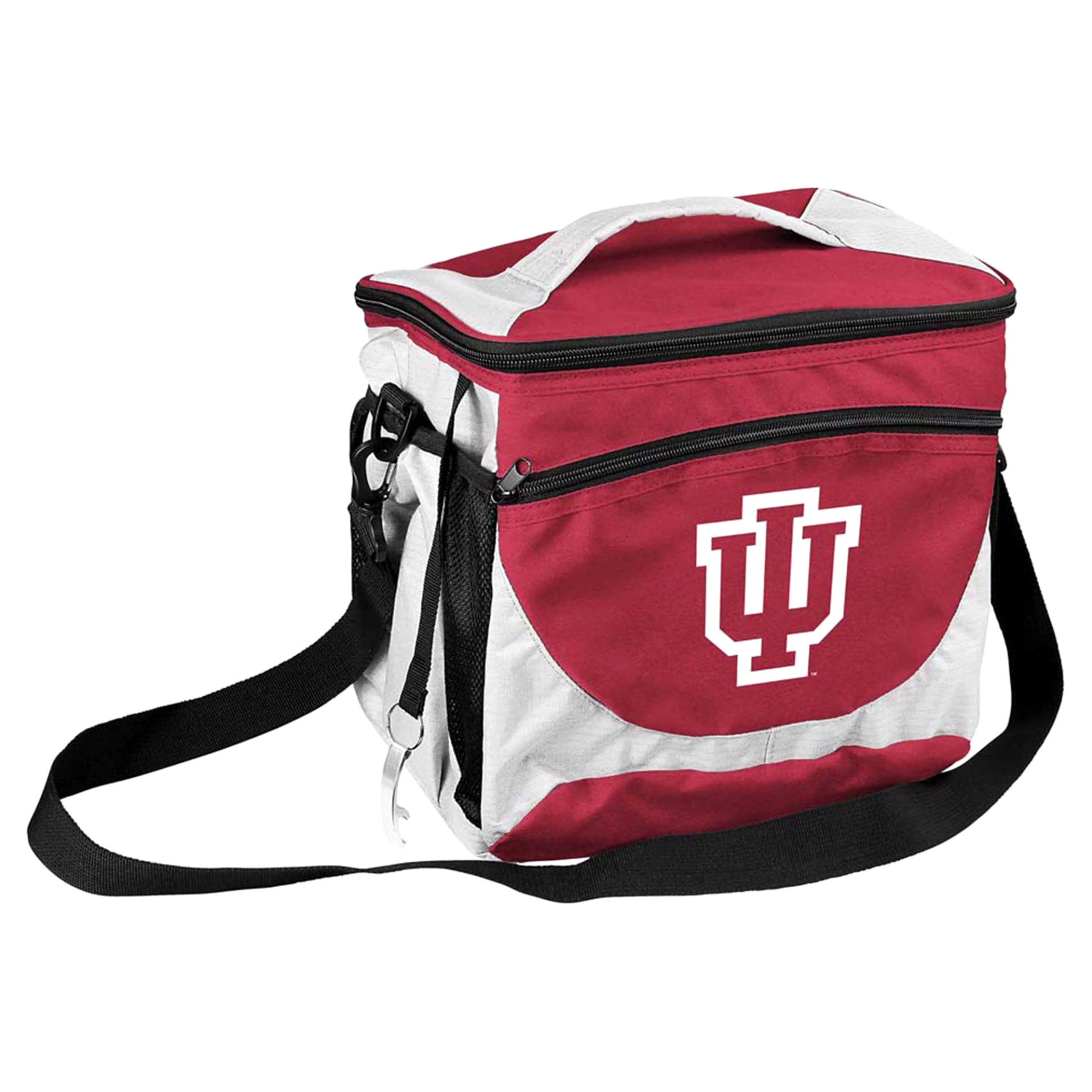 slide 1 of 1, NCAA Indiana University Cooler Bag, 24 ct