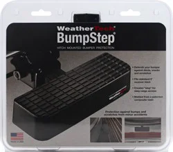 WeatherTech BumpStep Hitch Mounted Bumper Protection 1 ea