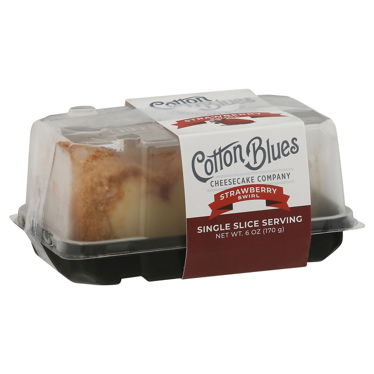 slide 8 of 9, Cotton Blues Cheesecake Company Cotton Blues Strawberry Cheesecake, 6 oz