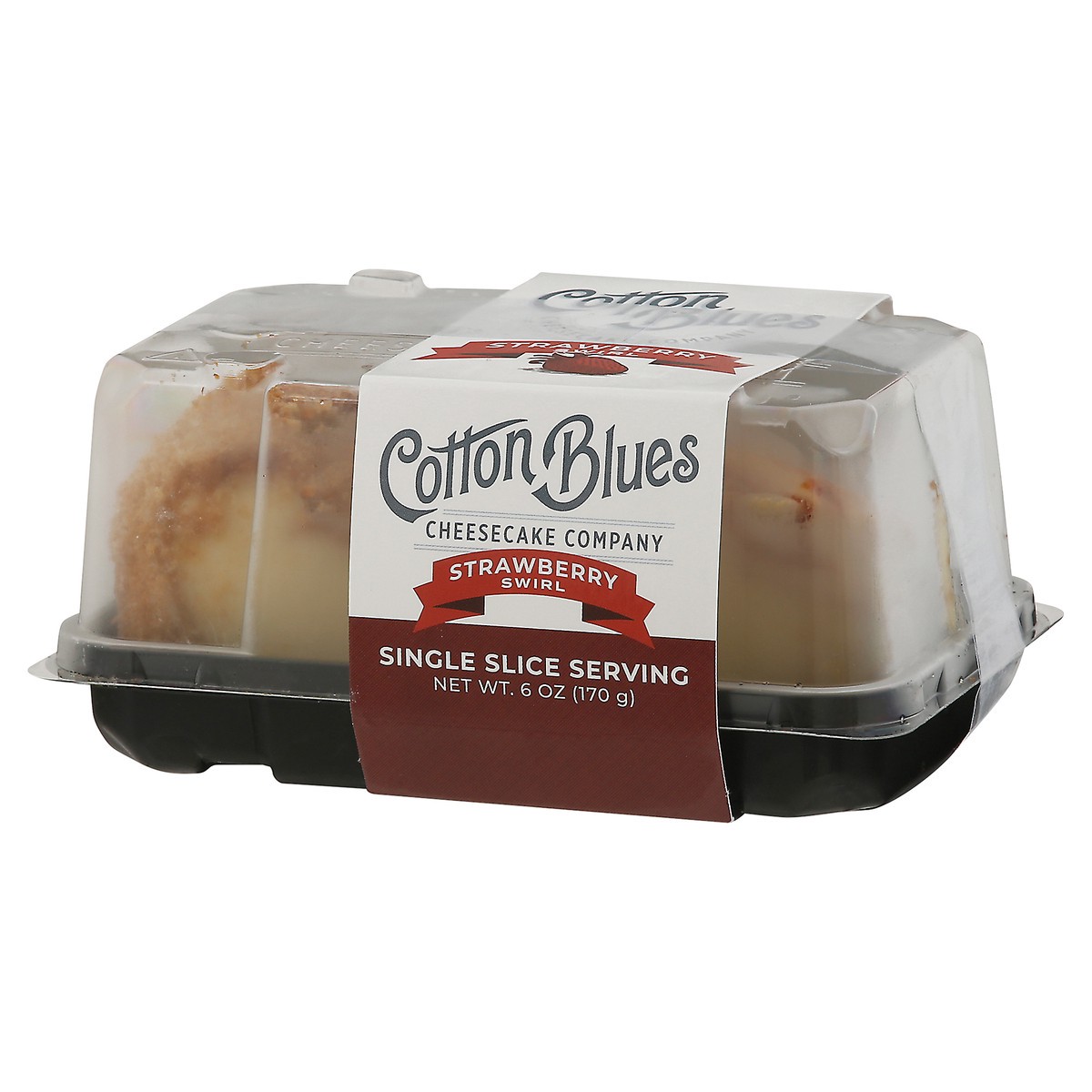 slide 6 of 9, Cotton Blues Cheesecake Company Cotton Blues Strawberry Cheesecake, 6 oz