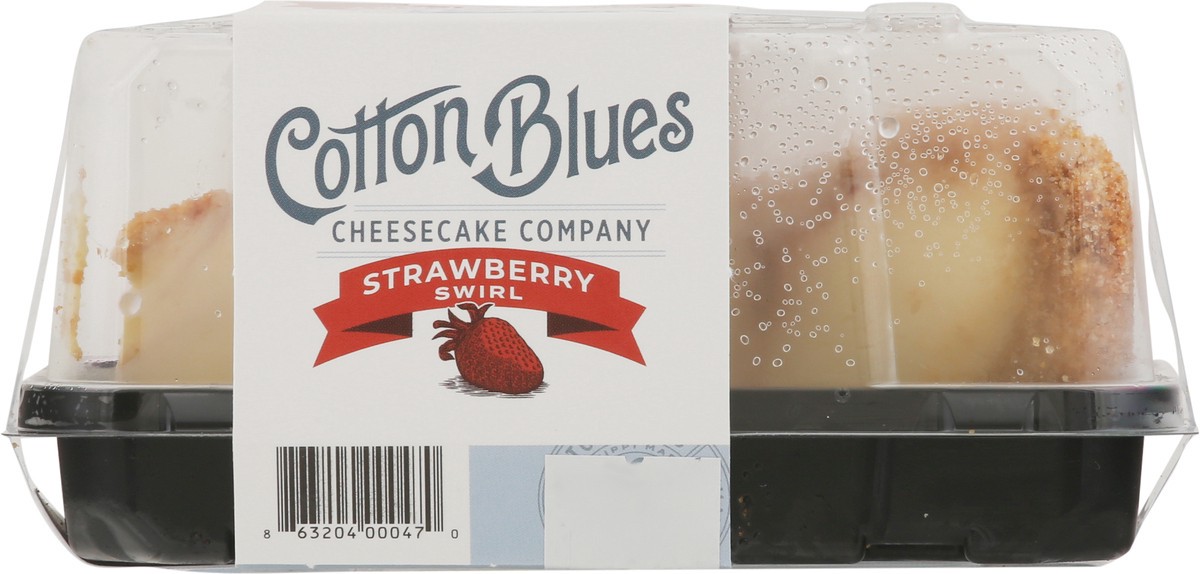 slide 7 of 9, Cotton Blues Cheesecake Company Cotton Blues Strawberry Cheesecake, 6 oz