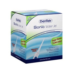 slide 1 of 1, Dentek Sonic Water Jet, 1 ct