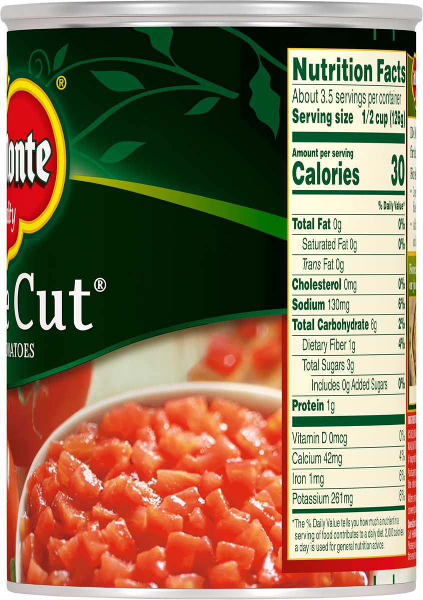 slide 4 of 7, Del Monte Petite Cut Diced Tomatoes 14.5 oz Can, 14.5 oz