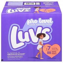 Luvs Baby Diapers Size 7 - 88 Count