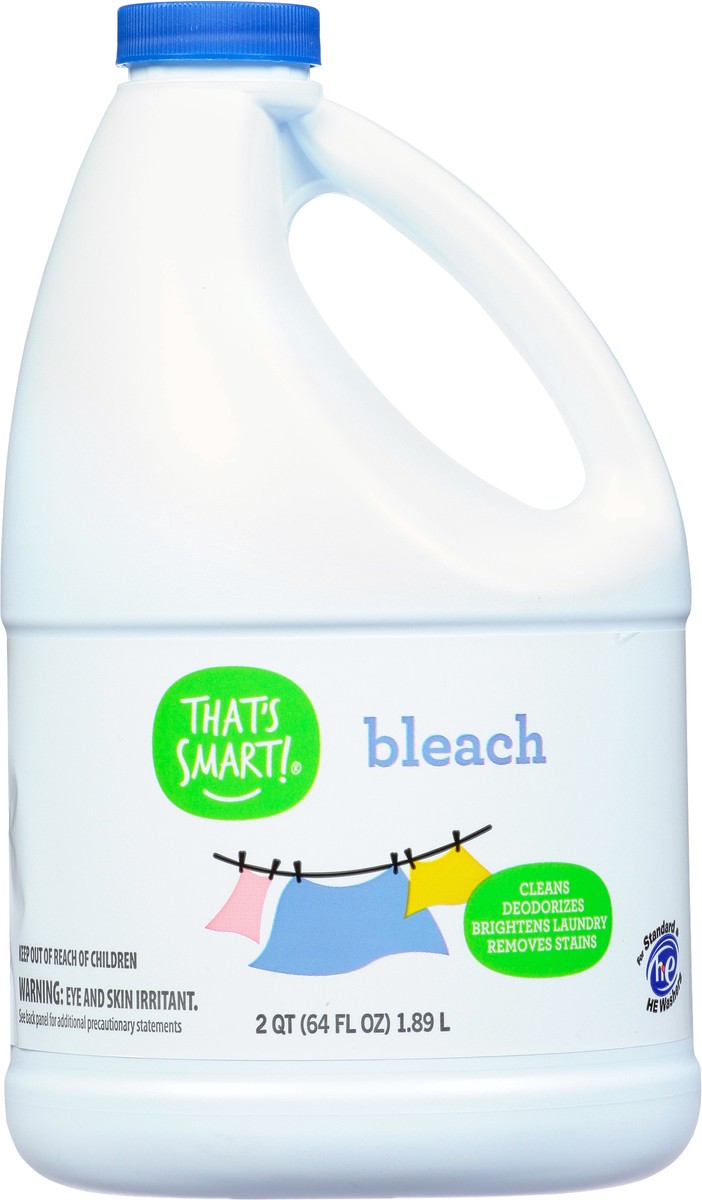 slide 4 of 9, That's Smart! Bleach 2 qt, 2 qt