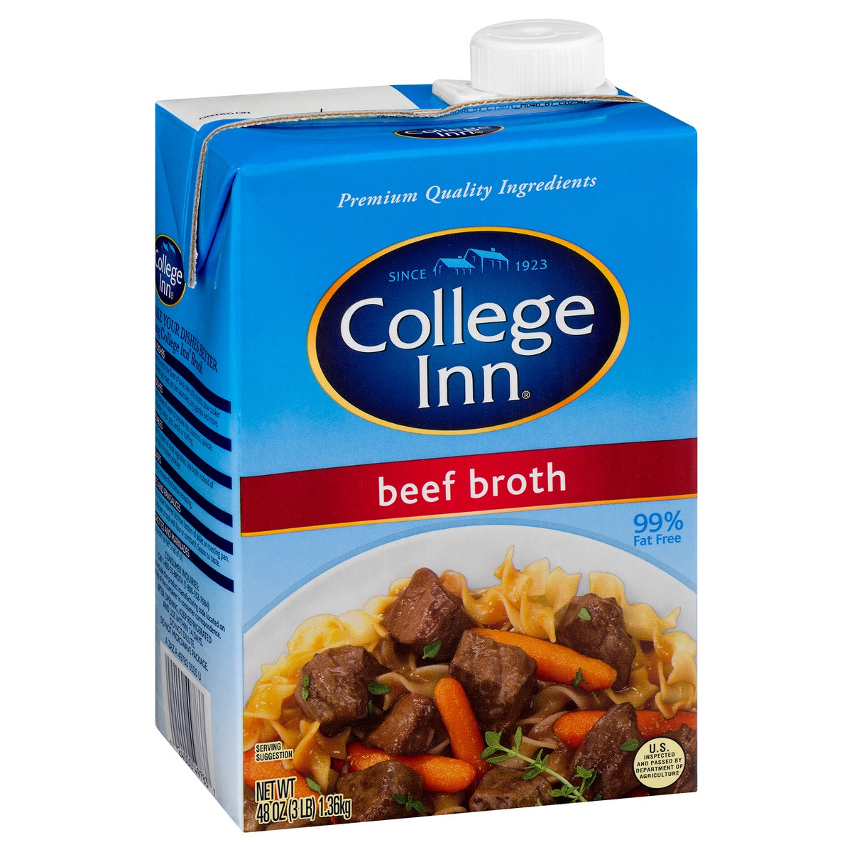 slide 8 of 9, College Inn Beef Broth 48 oz, 48 oz