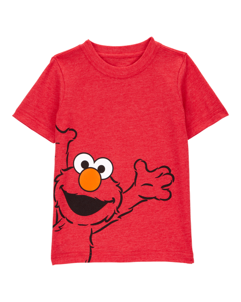 slide 1 of 2, Carter's Toddler Elmo Short-Sleeve Tee - Red Multi 3T, 1 ct
