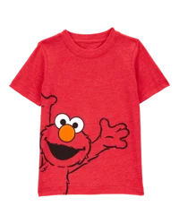 Carter's Toddler Elmo Short-Sleeve Tee - Red Multi 3T