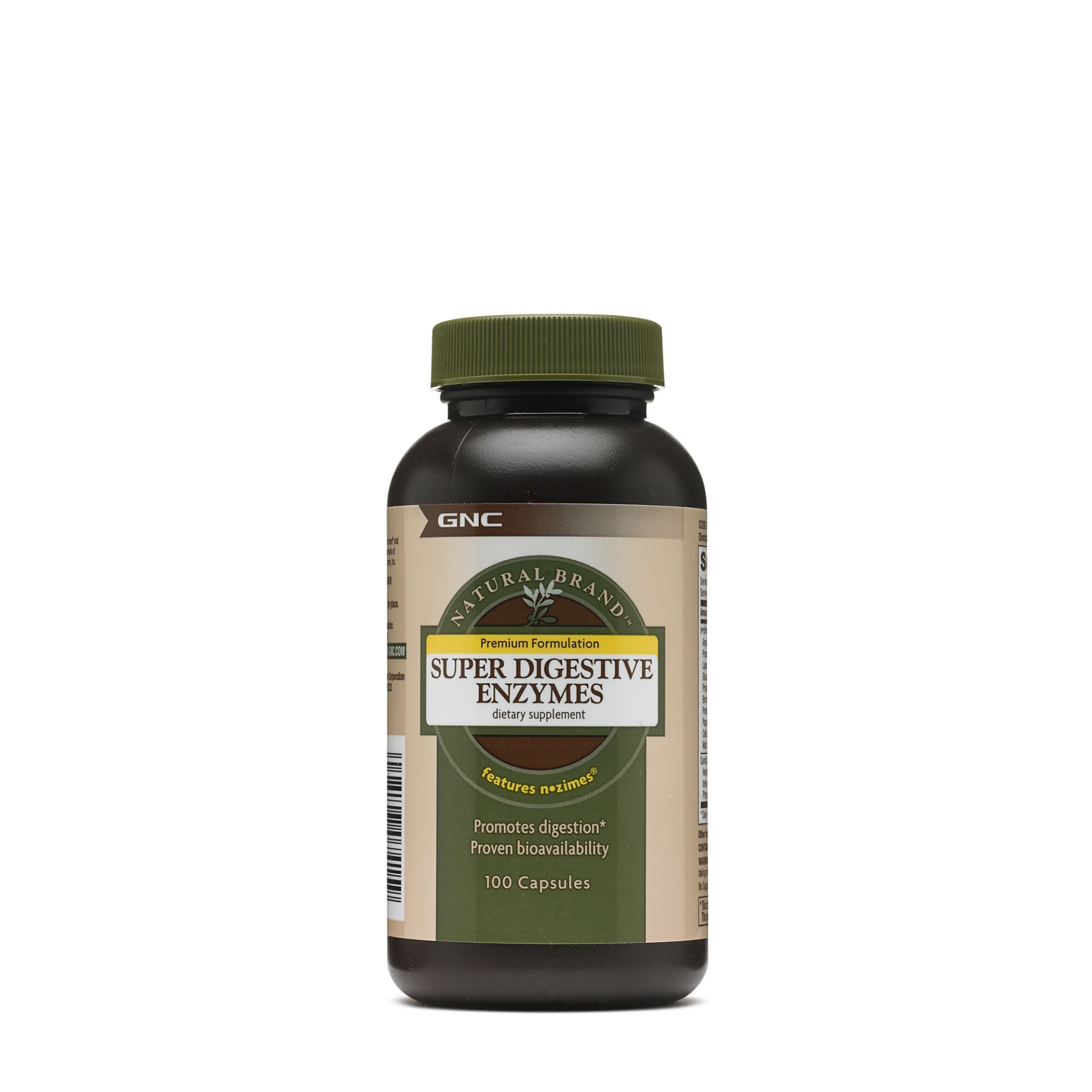 slide 1 of 1, GNC Natural Brand Super Digestive Enzymes, 100 ct