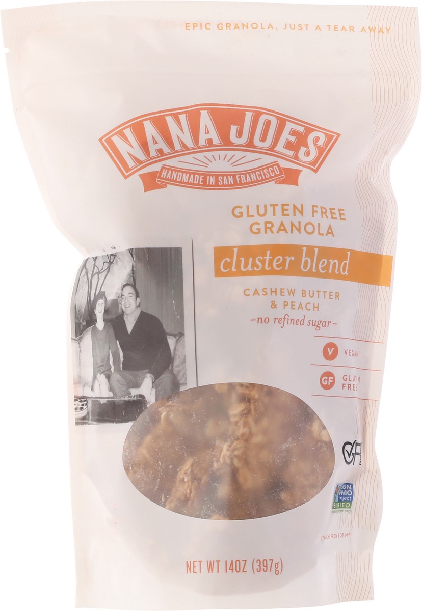 slide 6 of 14, Nana Joes Granola Cluster Blend Cashew And White Peach - 14 Oz, 