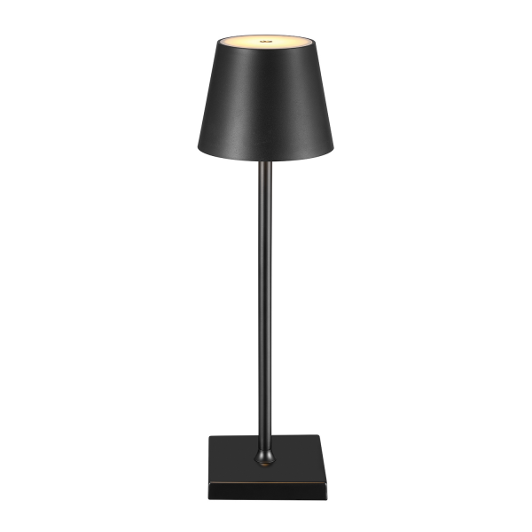 slide 5 of 9, Globe 15" Led Matte Black Dimmable, 15 in