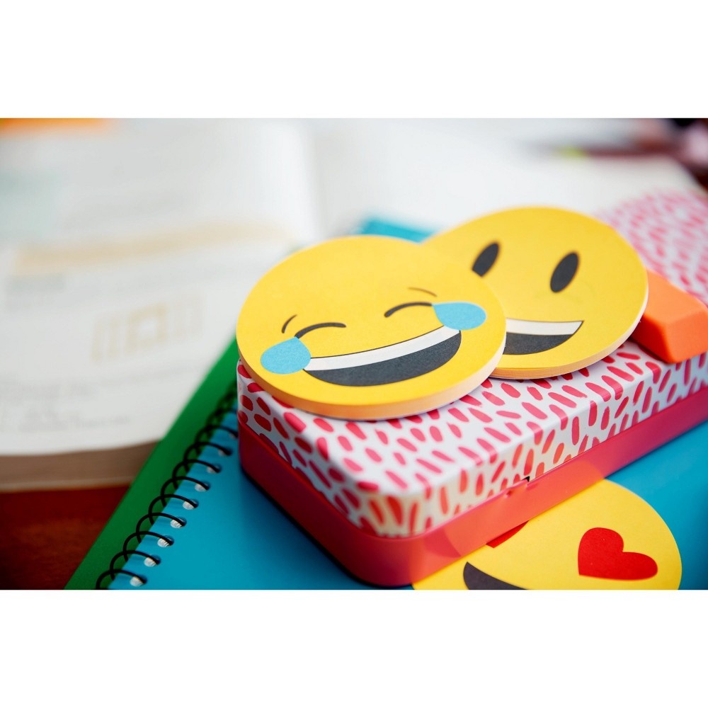 PostIt Notes Unique Shape Emoji 2 ct Shipt