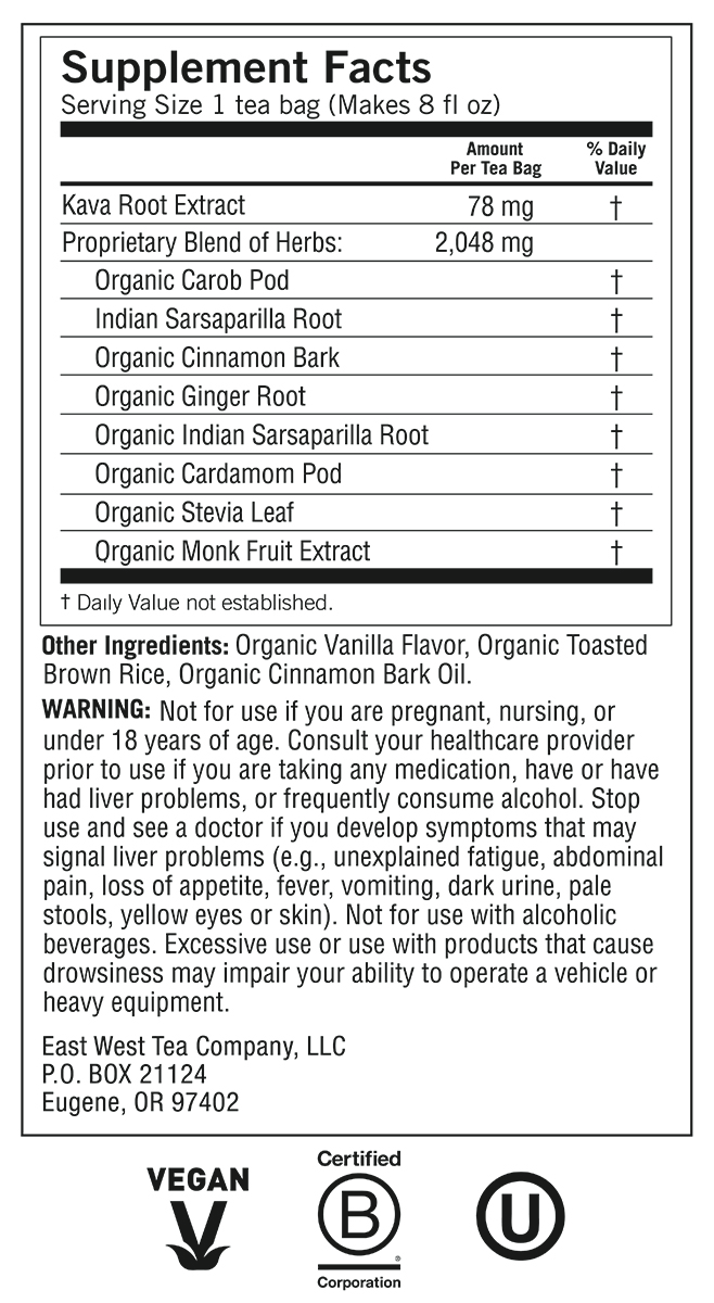 slide 5 of 5, Yogi Caffeine Free Stress Relief Kava Herbal Supplement 16 Tea Bags, 16 ct