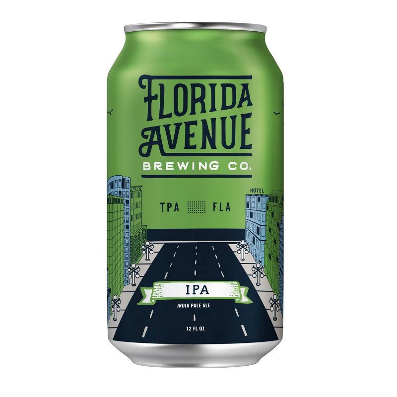 slide 2 of 2, Florida Avenue Brewing Co. Florida's India Pale Ale Flipa Beer 6 - 12 fl ox Cans, 6 ct