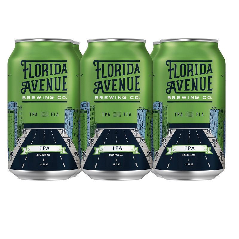 slide 1 of 2, Florida Avenue Brewing Co. Florida's India Pale Ale Flipa Beer 6 - 12 fl ox Cans, 6 ct