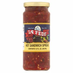 La Fede Hot Sandwich Spread