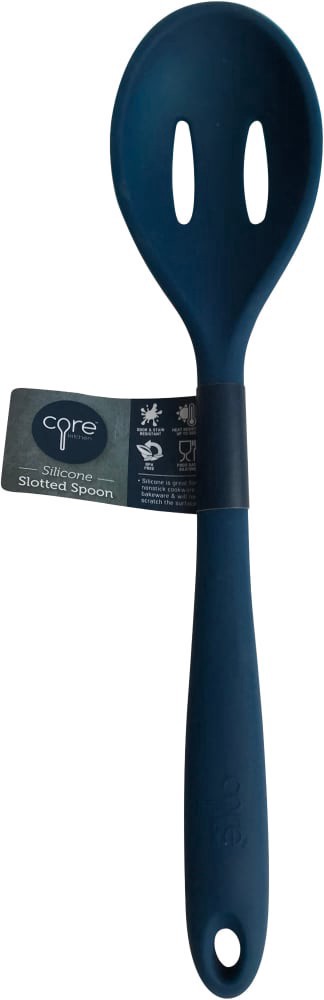 slide 2 of 5, Core Home Silicone Slotted Spoon - Assorted, 1 ct