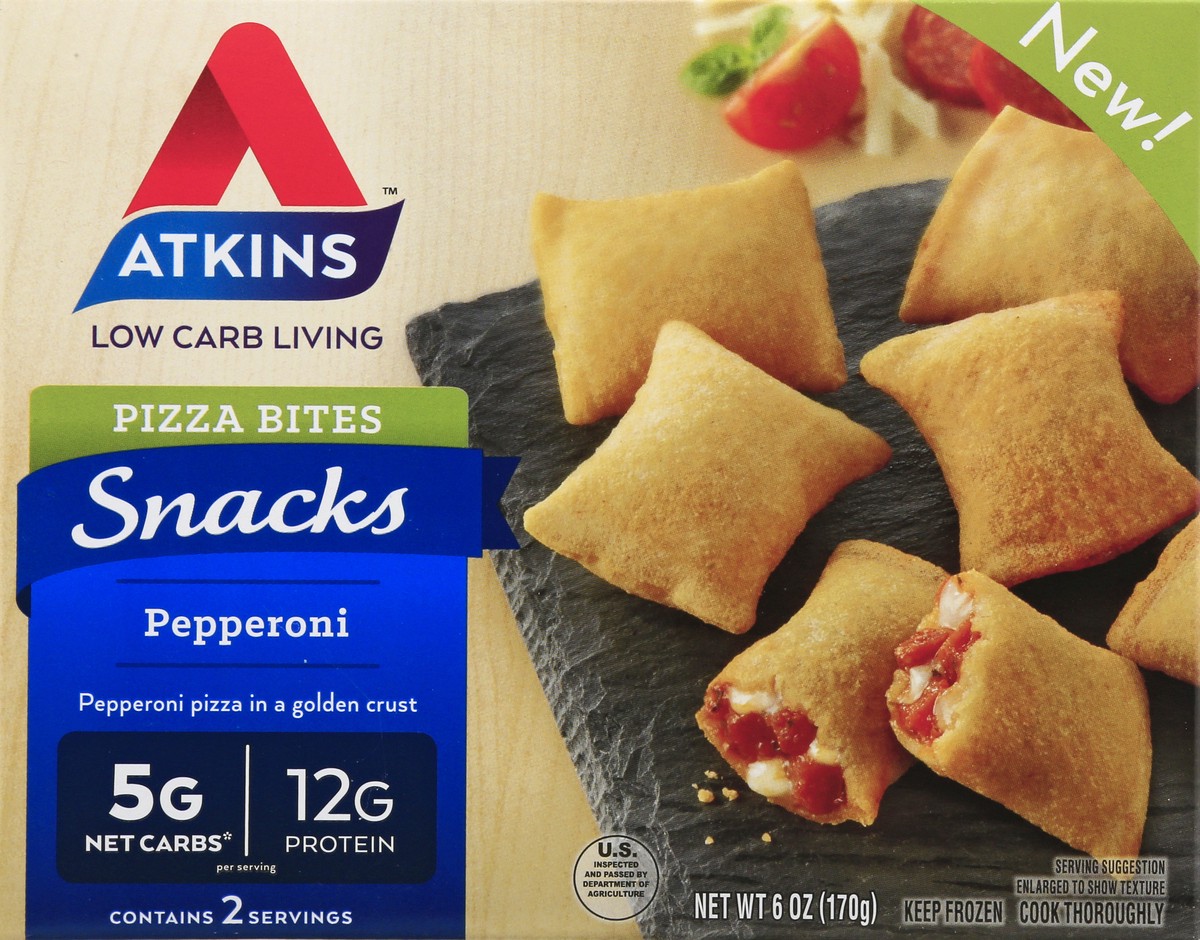 slide 1 of 13, Atkins Snacks, 6 oz