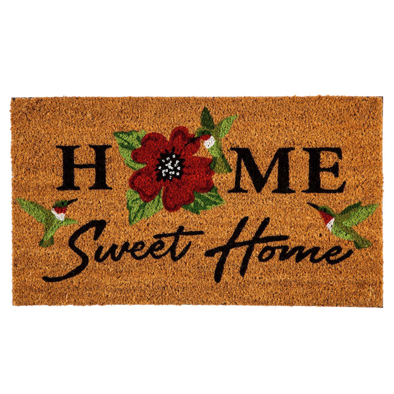 slide 1 of 1, My Evergreen Evergreen Home Sweet Home Natural Coir Mat, 28 x 16 ft