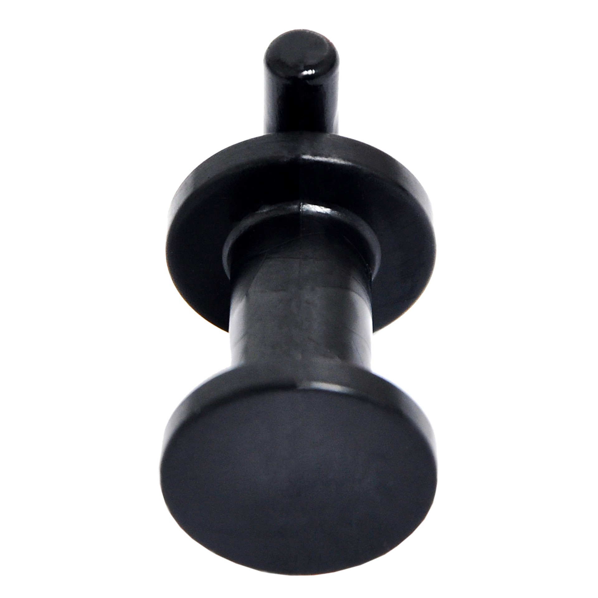 slide 3 of 5, Black Plastic Pegboard Hangers, 5ct. By Simply Tidy, 5 ct