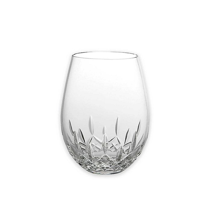 slide 1 of 2, Waterford Lismore Nouveau Stemless Wine Glasses, 2 ct